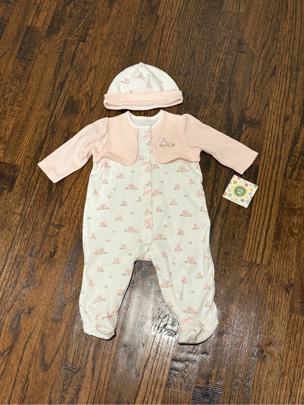NWT Baby Girl Little Me 2 Piece Set 6 Months
